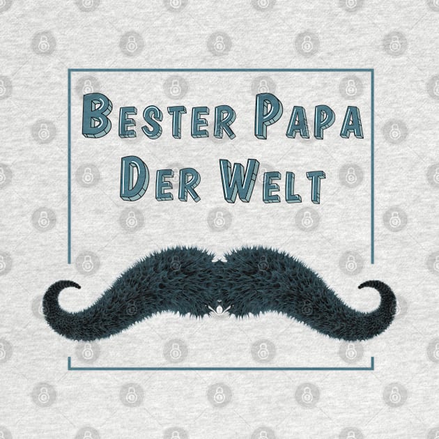 Bester Papa Der Welt Vatertagsgeschenk - fathers day - vatertag - by NoPPo Store